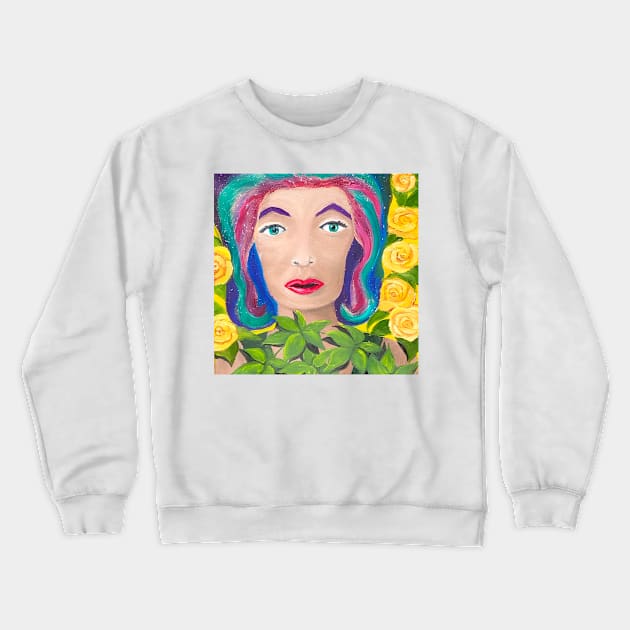 The Crone - Goddess Crewneck Sweatshirt by Snobunyluv